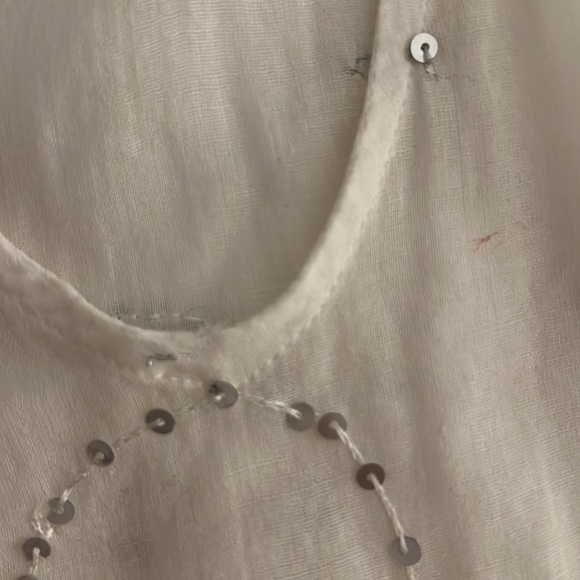 Juliet Dunn Sequin Embroidered Printed Women’s Designer Swimsuit Coverup OS - Picture 6 of 6